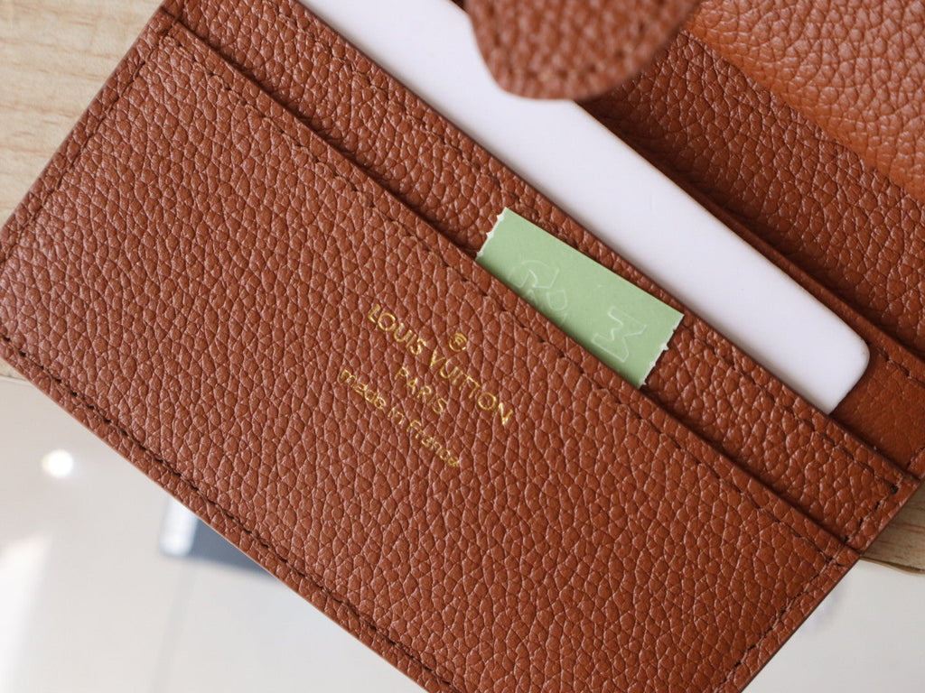 LV Portfoille Locky Wallet Brown in Cowhide 287575