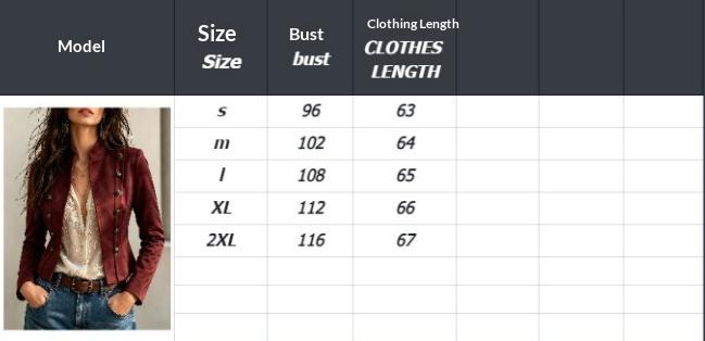 Women's Vintage Double Breasted Short Coat, Stand Neck Jacket, Elegant Casual Long Sleeve Outerwear, Chic Autumn Winter Coat