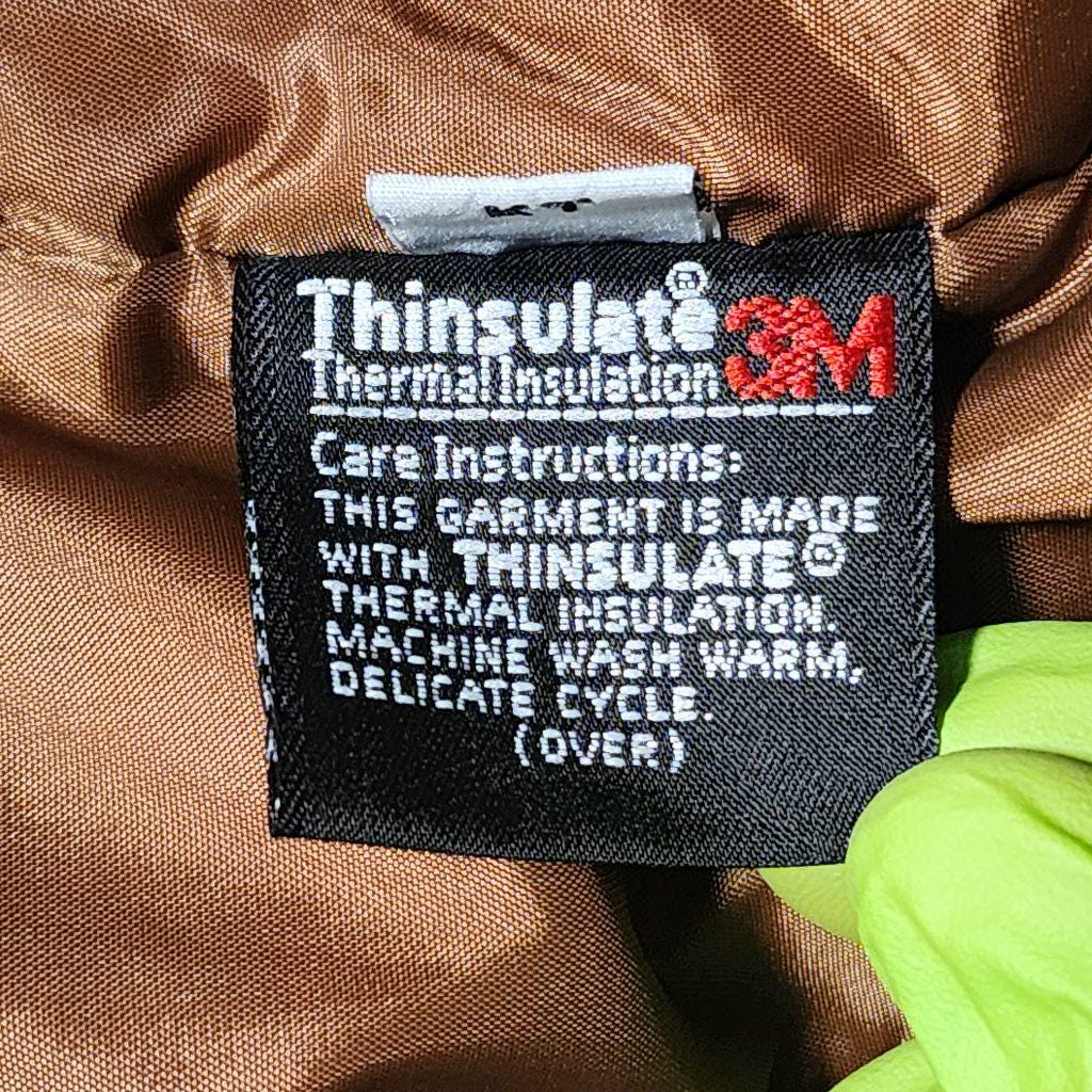 Vintage 1980s London Fog Trench Coat, Brown Floral Thinsulate Insulated Jacket (Medium)