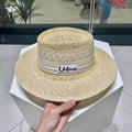 WIDE BRIM HAT MODEL 652049 IN NATURAL WOVEN STRAW
