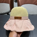 WIDE BRIM HAT MODEL 651947 IN PINK MESH FABRIC