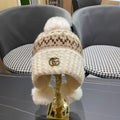 BEANIE HAT IN COLORFUL WOOL 394007