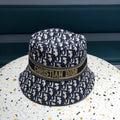 BUCKET HAT IN NAVY BLUE COTTON 429923