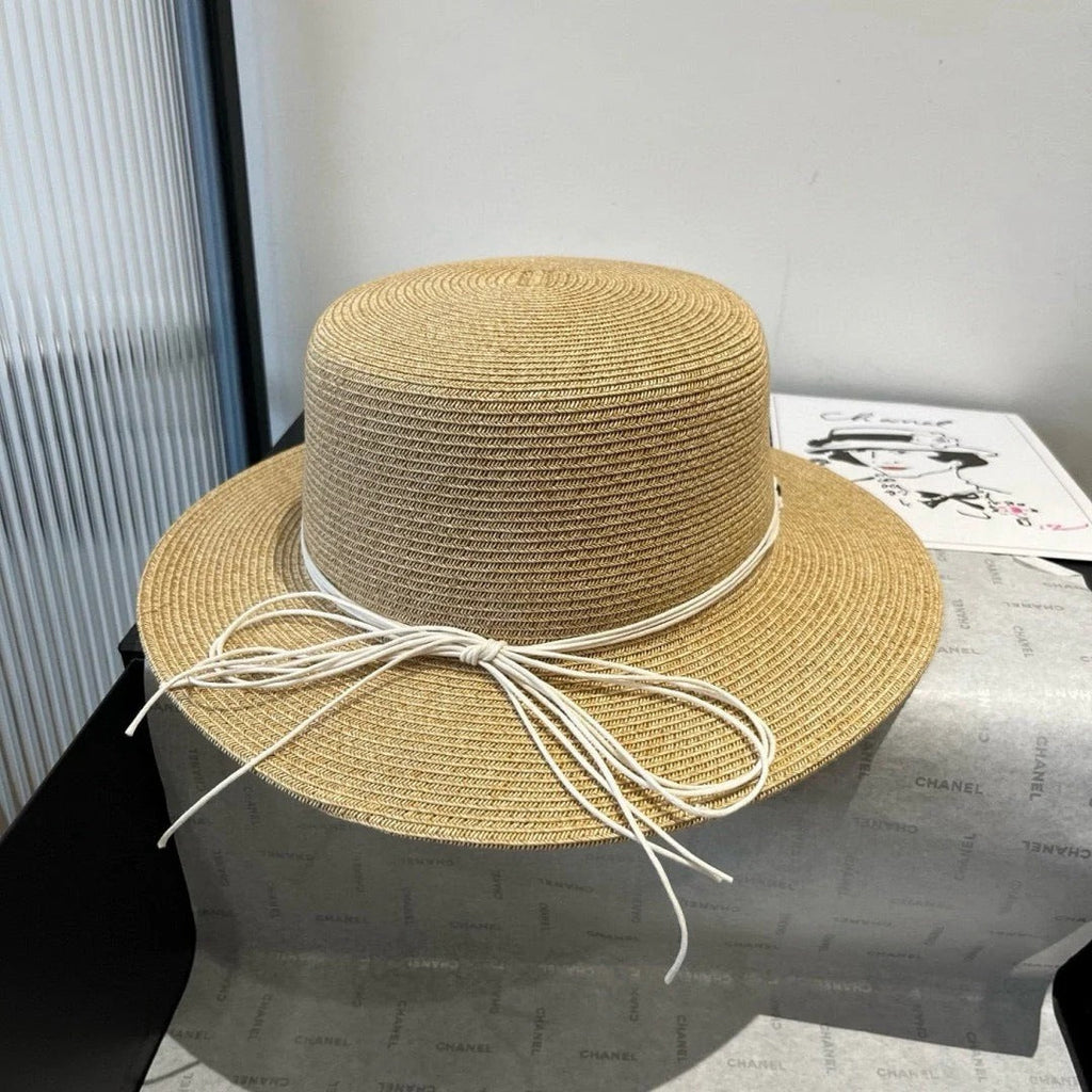Celine Flat-top Straw Hat 175470