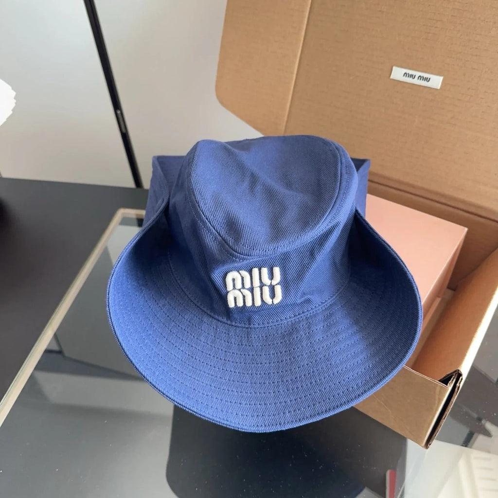Miumiu Drill Hat 299646