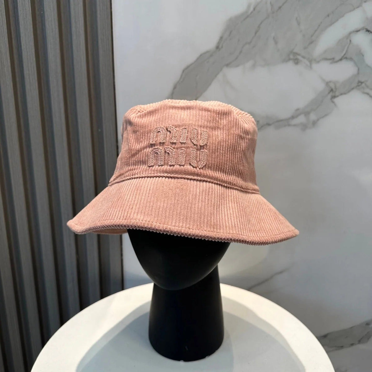Miumiu Bucket Hat Velvet 297625